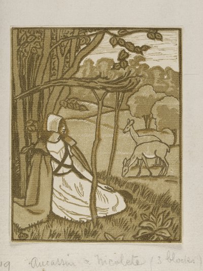 MS-Katalog der Holzschnitte von Lucien Pissarro (Holzschnitt) von Lucien Pissarro